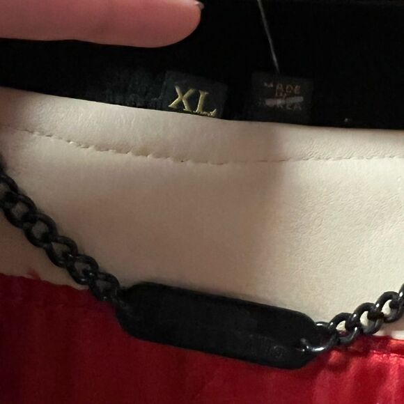 Harley Davidson Taz Motorcycle Leather Letterman Jacket Sz XL 1950 FL Vintage - Picture 9 of 9